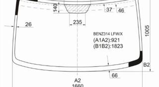 Стекло лобовое (Высокая крыша)ГАРАНТИЯ на установку 5 лет за 27 850 тг. в Алматы