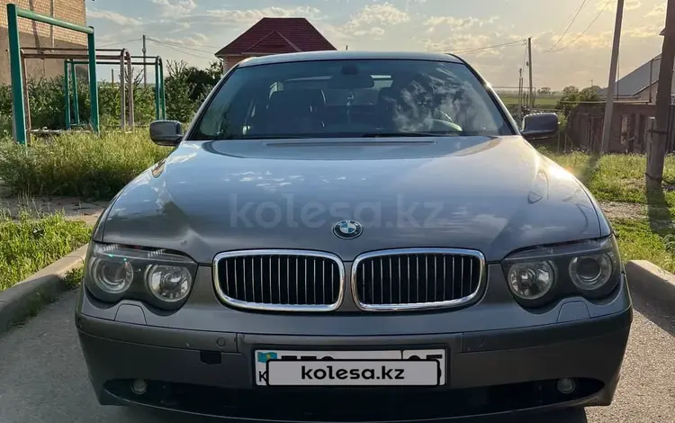BMW 735 2002 годаүшін3 978 287 тг. в Алматы