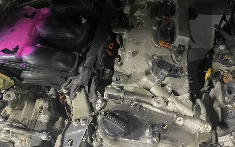 Двигатель 1zz fe 1, 8 куб Toyota avensis corolla matrix vista caldina за 450 000 тг. в Алматы