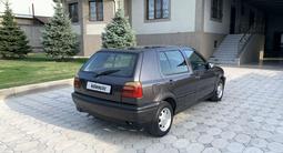 Volkswagen Golf 1993 года за 1 300 000 тг. в Алматы – фото 5