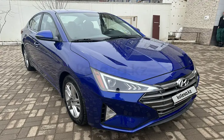 Hyundai Elantra 2019 года за 5 800 000 тг. в Уральск