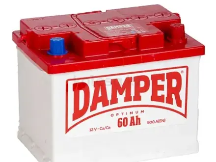 Аккумулятор Damper 6СТ-60 АПЗ (правый+) за 24 000 тг. в Астана