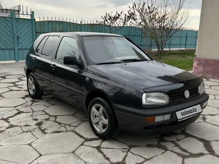 Volkswagen Golf 1992 года за 1 350 000 тг. в Тараз – фото 4