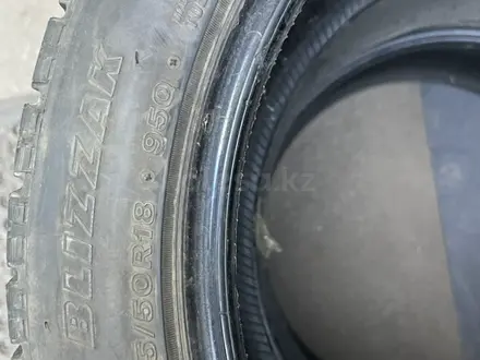 225/50 R18 Зима Bridgestone Blizzak 3 шт за 70000 за 70 000 тг. в Алматы – фото 2