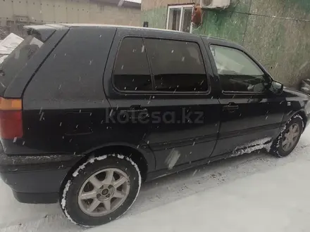 Volkswagen Golf 1993 года за 1 050 000 тг. в Талдыкорган – фото 2