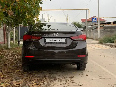 Hyundai Elantra 2014 года за 6 000 000 тг. в Алматы – фото 3