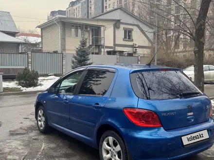 Peugeot 307 2006 года за 2 300 000 тг. в Алматы – фото 8