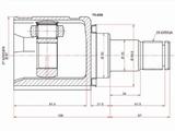 Шрус внутренний , граната внутренняя левая за 14 800 тг. в Шымкент
