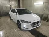 Hyundai Elantra 2018 года за 8 300 000 тг. в Аксай