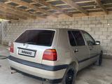 Volkswagen Golf 1996 годаүшін1 490 000 тг. в Тараз – фото 3