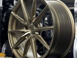 Бронзовые диски R17 Wheel Force 5x114.3 за 223 000 тг. в Астана – фото 3