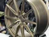 Бронзовые диски R17 Wheel Force 5x114.3 за 223 000 тг. в Астана – фото 4