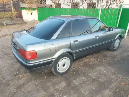 Audi 80 1992 года за 1 850 000 тг. в Тараз – фото 4