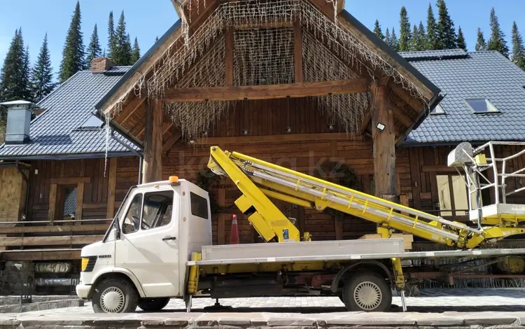 Услуги автовышки 16м телескоп небольшая, есть 22м коленчатая. в Усть-Каменогорск