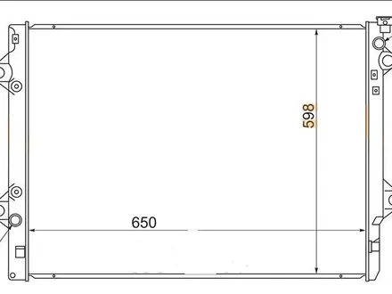 Основной радиатор Toyota Prado120 Prado150 за 30 000 тг. в Астана