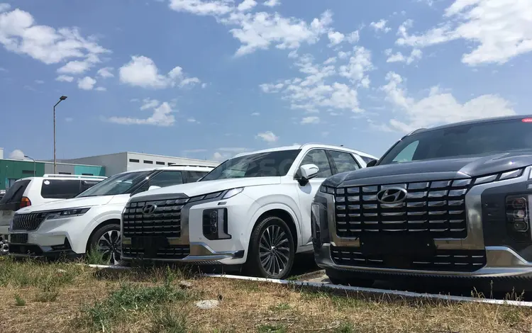 Бампер на Hyundai Palisade 2023 года за 3 000 тг. в Алматы