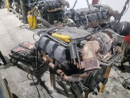 Двигатель, навесное на двигатель ОМ 501 Мерседес Актрос (Mercedes Actros) за 1 000 тг. в Алматы – фото 2