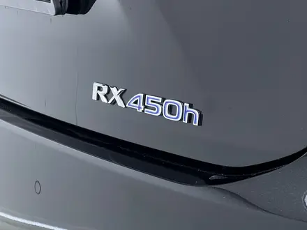 Lexus RX 450h 2022 года за 32 500 000 тг. в Алматы – фото 7
