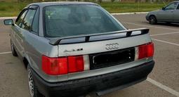 Audi 80 1990 года за 1 500 000 тг. в Костанай – фото 3
