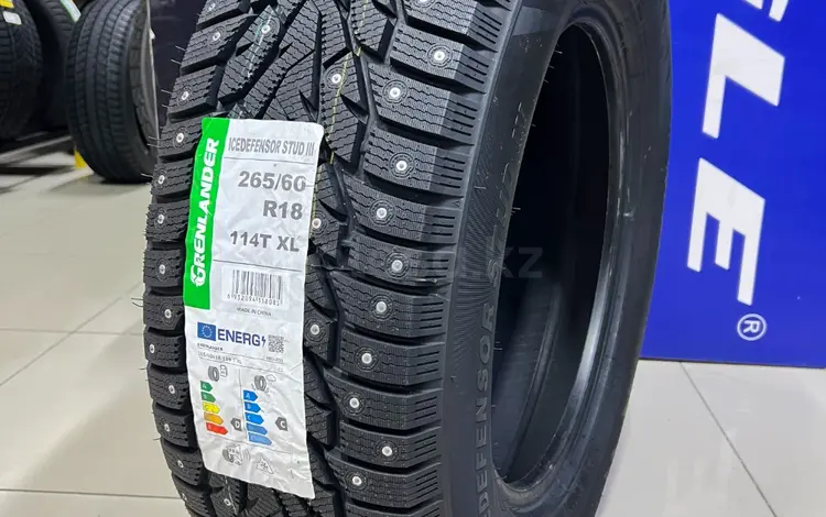 265/60R18 114T XL Grenlander 2024 IceDefensor Stud III за 60 000 тг. в Алматы