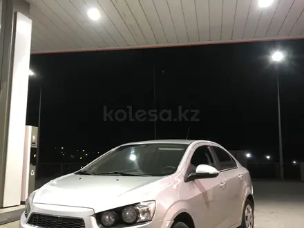 Chevrolet Aveo 2014 года за 2 100 000 тг. в Сатпаев – фото 7