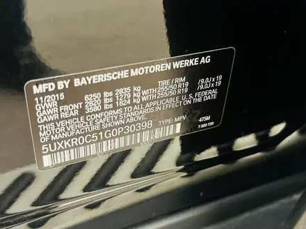 BMW X5 2015 года за 18 000 000 тг. в Алматы – фото 32