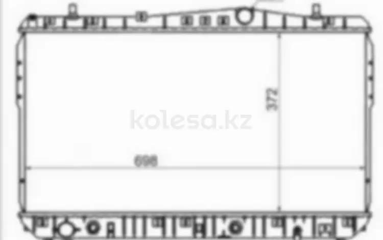 Радиатор двигателя за 27 200 тг. в Алматы