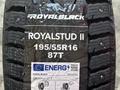 Зимние шипованные шины Royalblack 195 55 16, 107Т XL 2024 г. В. — . за 160 000 тг. в Уральск