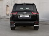 Защита заднего бампера на Toyota Land Cruiser 300 за 118 900 тг. в Уральск – фото 2