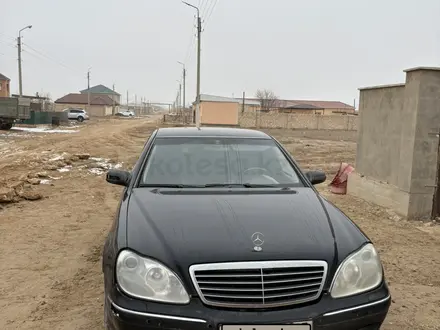 Mercedes-Benz S 500 2002 года за 3 000 000 тг. в Жанаозен – фото 8