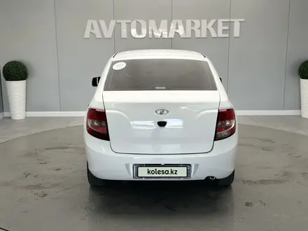 ВАЗ (Lada) Granta 2190 2013 года за 2 000 000 тг. в Атырау – фото 4