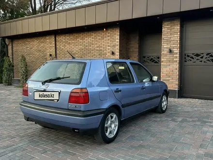 Volkswagen Golf 1994 года за 2 200 000 тг. в Тараз – фото 12