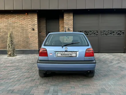 Volkswagen Golf 1994 года за 2 200 000 тг. в Тараз – фото 17