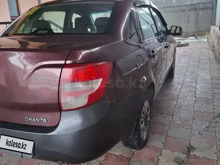 ВАЗ (Lada) Granta 2190 2013 года за 1 850 000 тг. в Алматы – фото 6