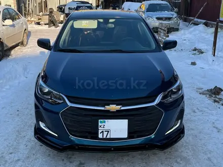 Сплиттер (накладка) переднего бампера Chevrolet Onix 2019-2023 за 29 990 тг. в Алматы