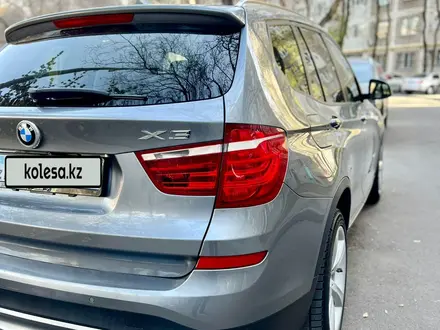 BMW X3 2017 года за 11 770 000 тг. в Алматы – фото 4