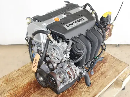 Мотор К24 Двигатель Honda CR-V (хонда СРВ) двигатель 2, 4 литра Привозные Я за 97 600 тг. в Алматы – фото 2