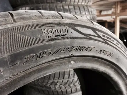 1 летняя шина Hankook (Корея) 215/45/17 за 29 990 тг. в Астана – фото 4