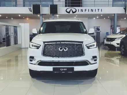 Infiniti QX80 Luxe 2021 года за 57 700 000 тг. в Туркестан – фото 2