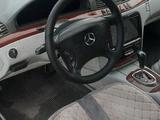 Mercedes-Benz S 320 1999 годаүшін3 100 000 тг. в Астана – фото 5