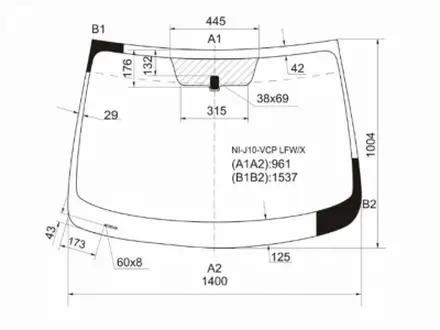 Стекло лобовое за 22 950 тг. в Алматы