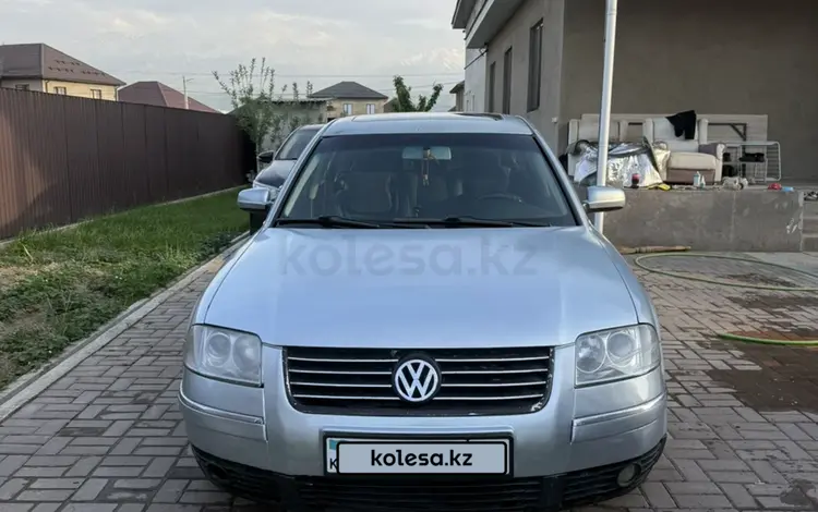 Volkswagen Passat 2001 года за 1 500 000 тг. в Алматы