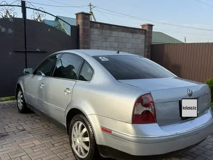 Volkswagen Passat 2001 года за 1 500 000 тг. в Алматы – фото 5