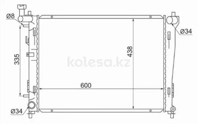 Радиатор за 28 250 тг. в Кокшетау