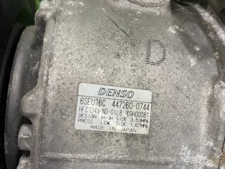 Компрессор кондиционера 3UZ-FE за 140 000 тг. в Астана – фото 4