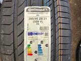 Continental ContiS Sport Contact 5 SUV 285/45 R21 113 Yүшін750 000 тг. в Алматы