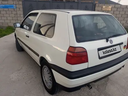 Volkswagen Golf 1993 года за 1 200 000 тг. в Шымкент – фото 20