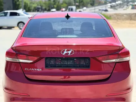 Hyundai Elantra 2017 года за 5 800 000 тг. в Шымкент – фото 5