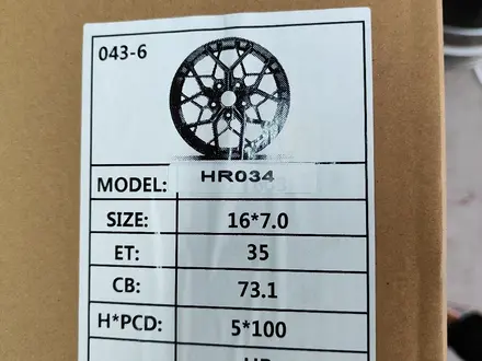 Диски от воссена 16/5.100 за 180 000 тг. в Алматы – фото 5