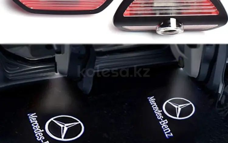 Подсветка двери с логотипом на W222, S500, S400 Mercedes за 32 500 тг. в Астана